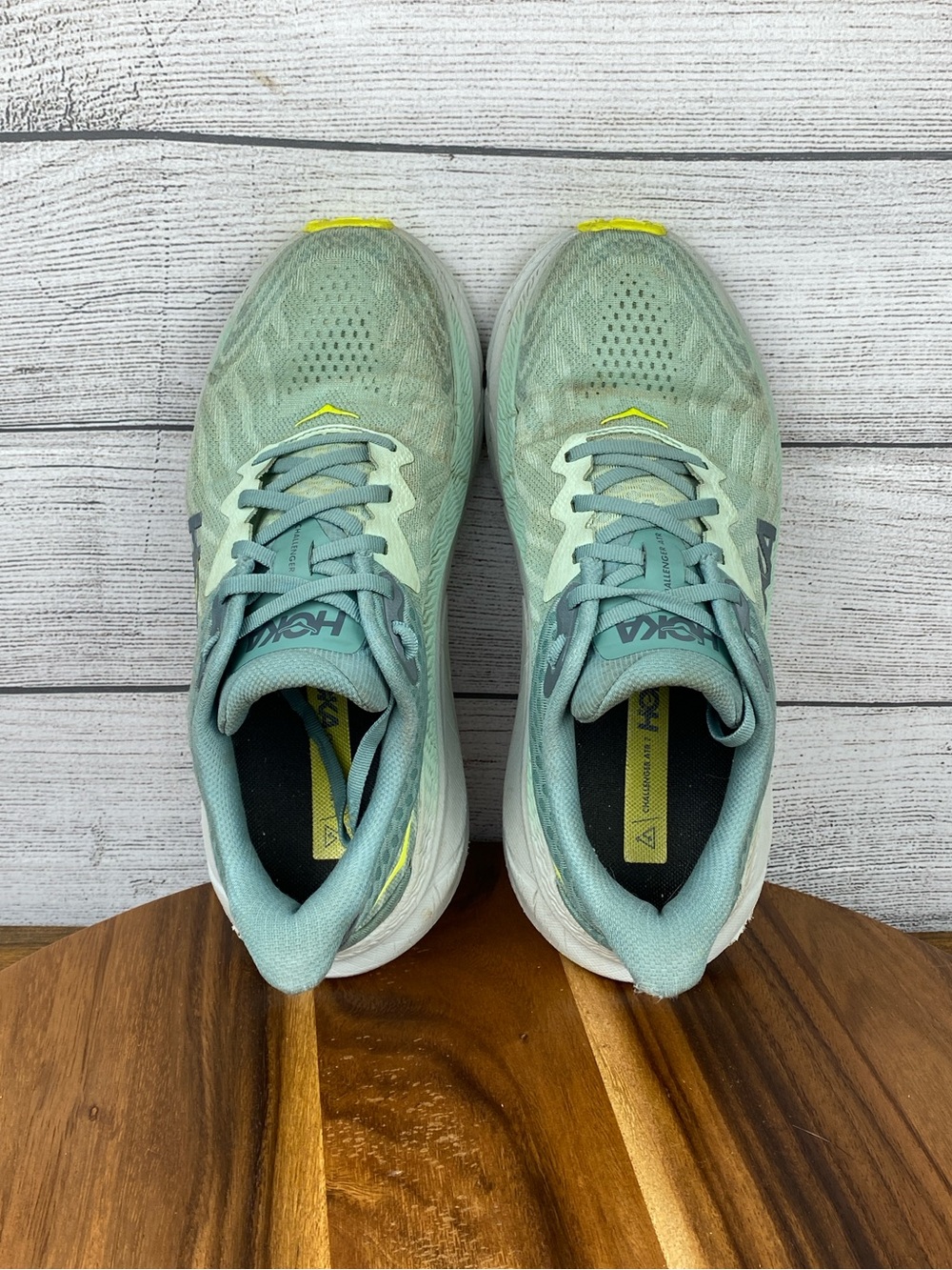 HOKA One One Challenger ATR 7 Wide Mist Green Trail Running Shoe Women’s Size 8 - Picture 10 of 12